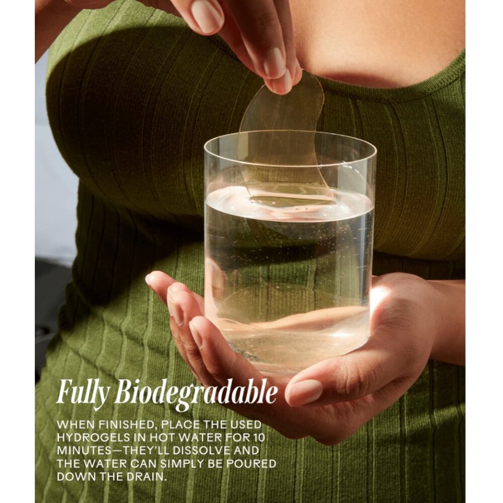 Three Ships - Brighter Days™ Red Algae + Avocado Biodegradable Eye Masks - Picture 5 of 7